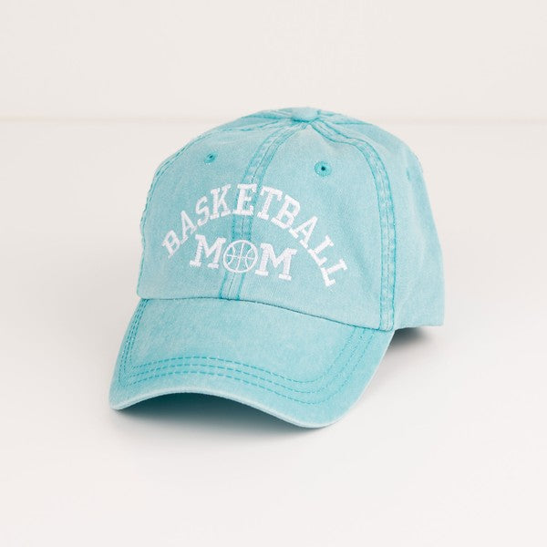 Basketball Mom Embroidered Hat