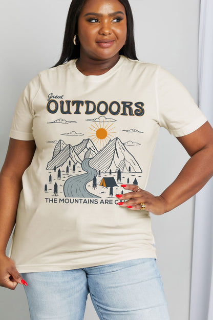 GREAT OUTDOORS Graphic Cotton Tee