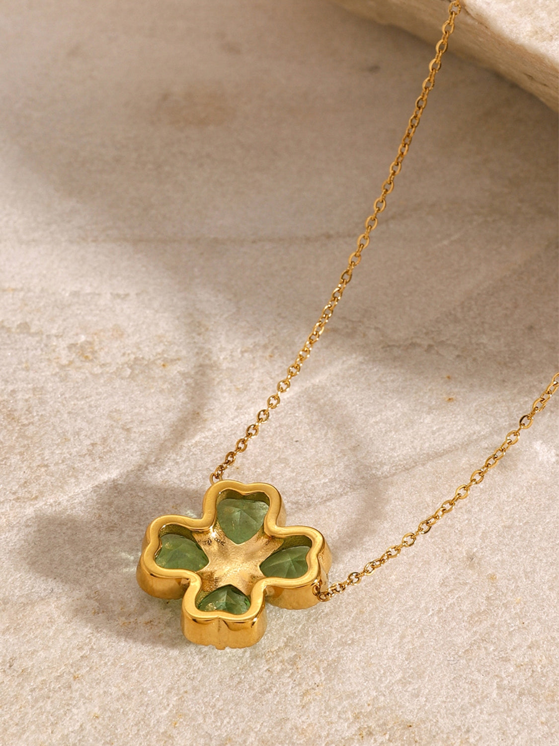 Lucky Clover Pendant Necklace