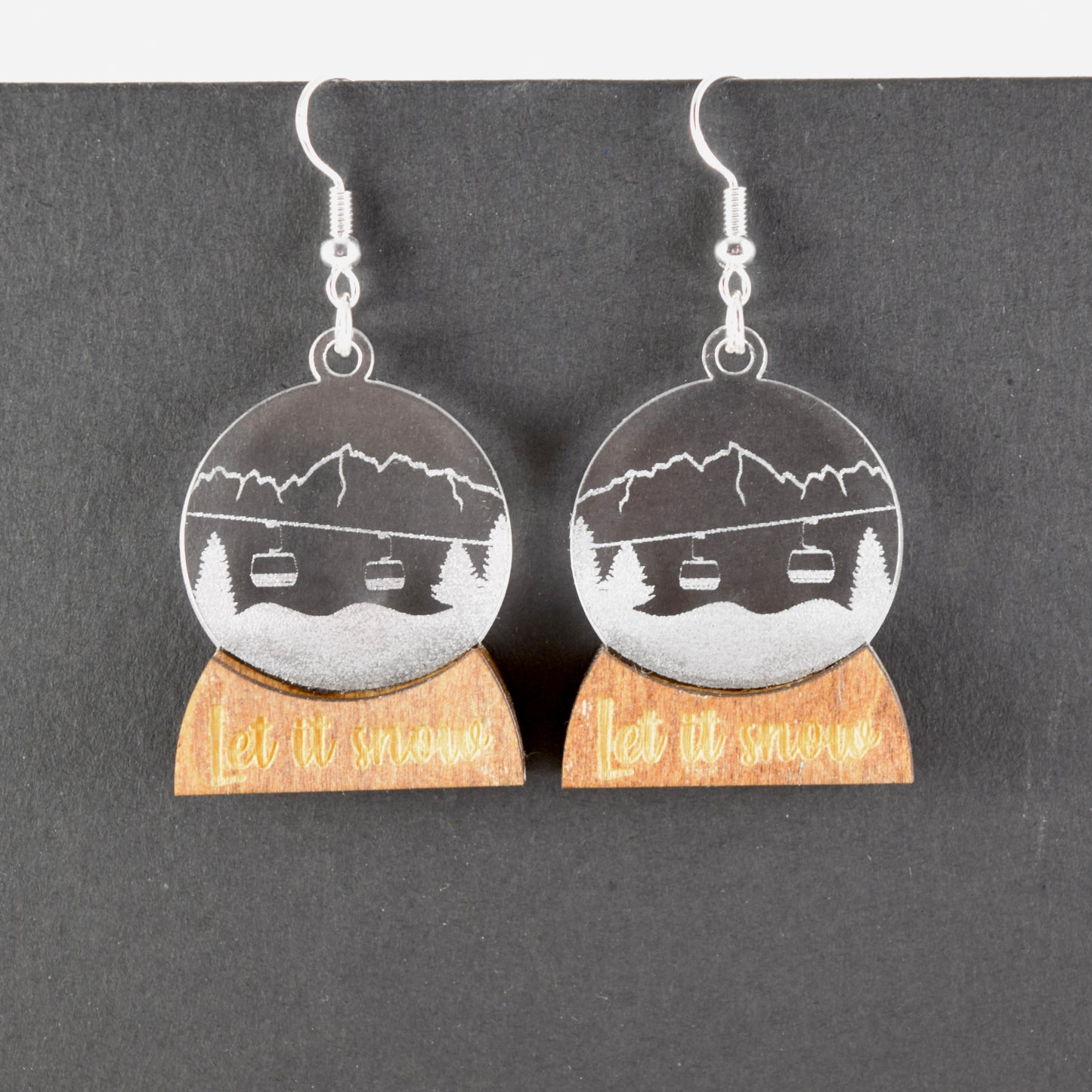 Snowglobe Earrings