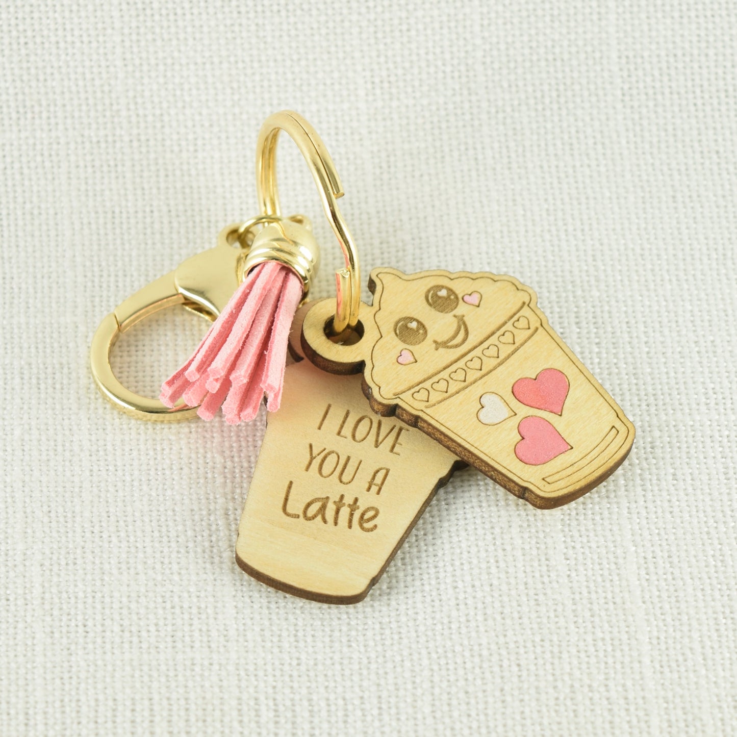 Foodie Valentine Keychains