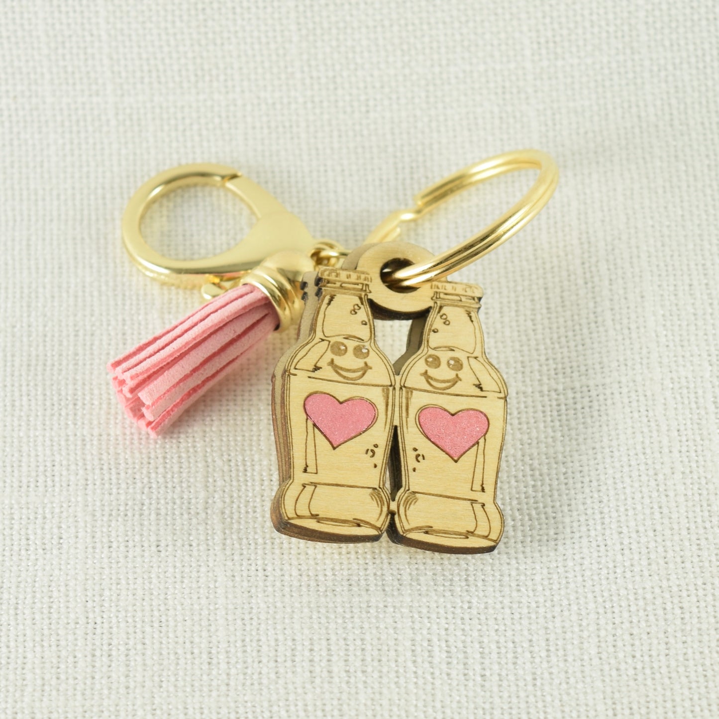 Foodie Valentine Keychains