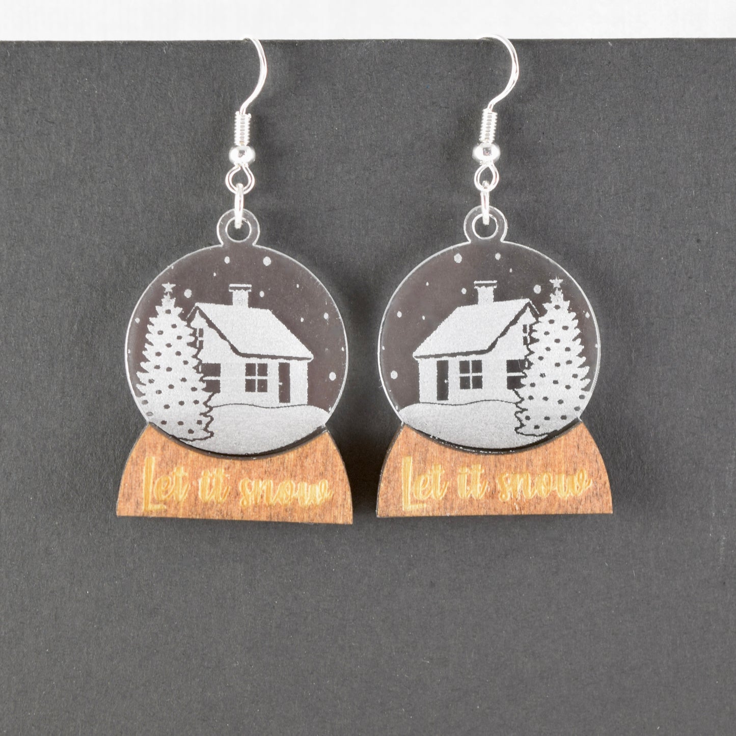 Snowglobe Earrings