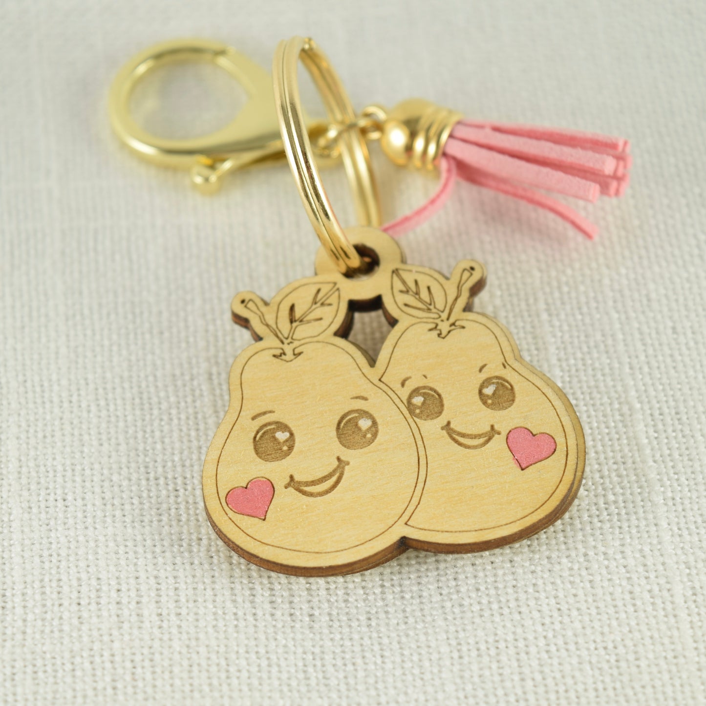 Foodie Valentine Keychains