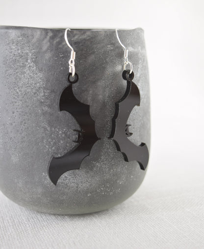 Black Bat Dangles