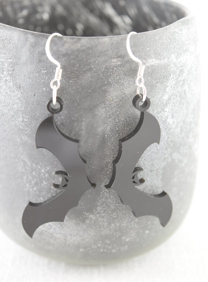 Black Bat Dangles