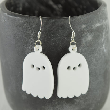 Boo-tiful Acrylic Ghost Earrings