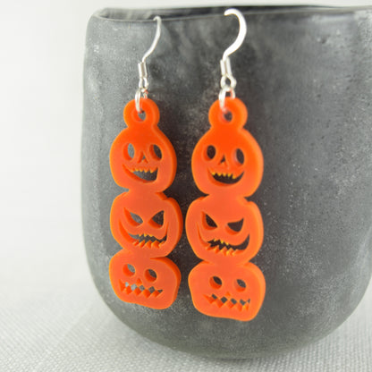 Pumpkin Trio Earrings