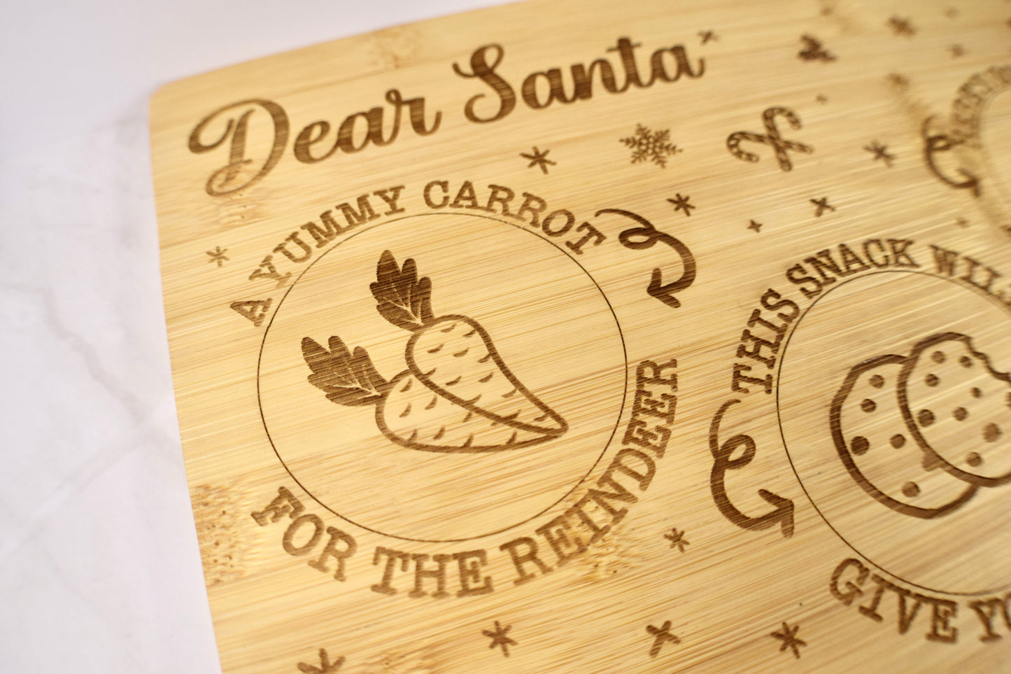 Personalized Christmas Cookie Board
