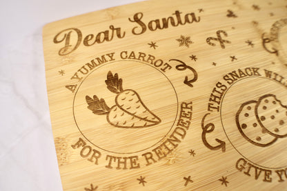 Personalized Christmas Cookie Board