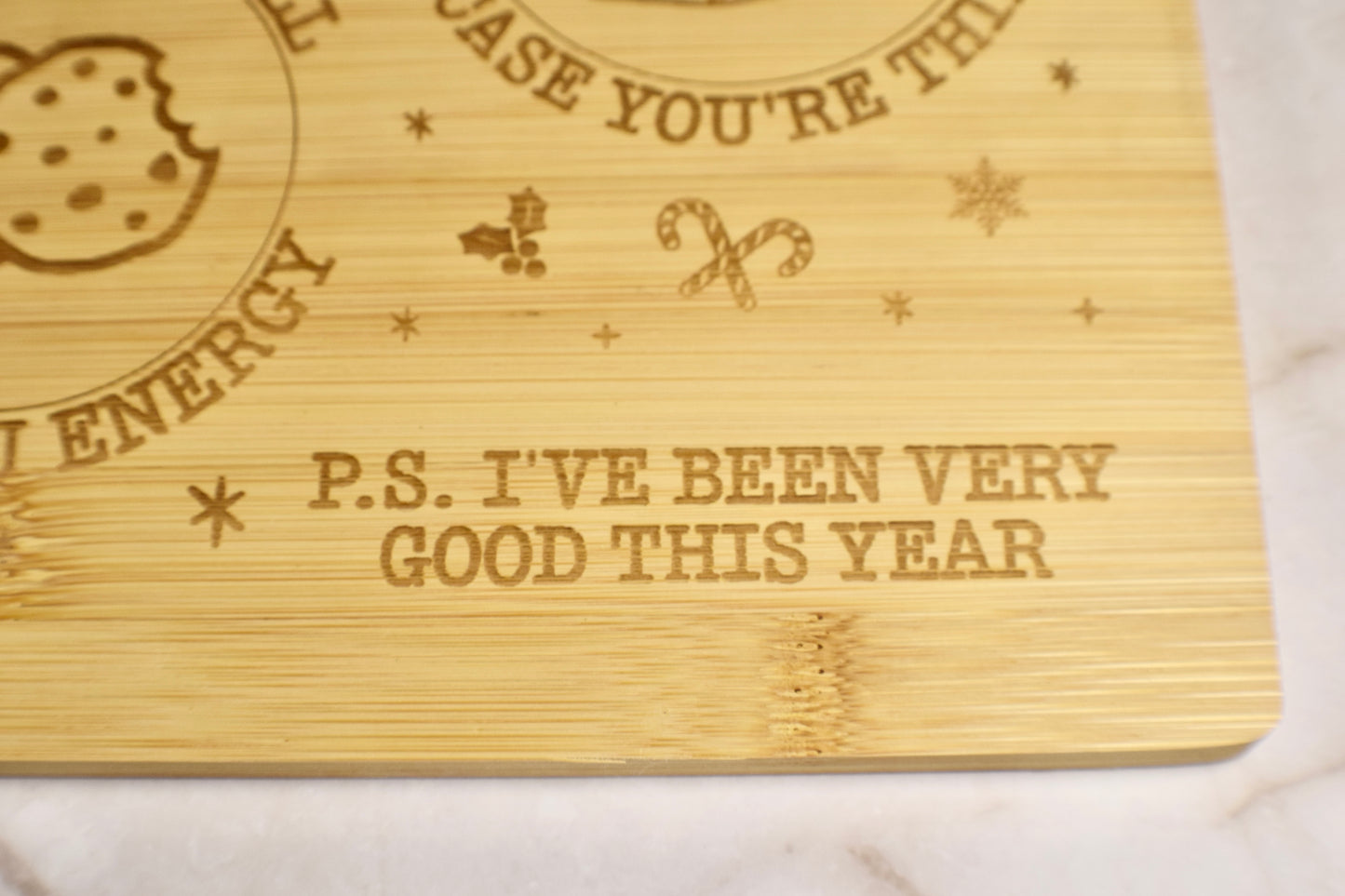 Personalized Christmas Cookie Board