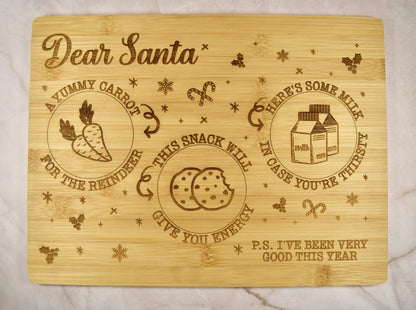 Personalized Christmas Cookie Board