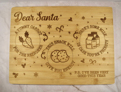 Personalized Christmas Cookie Board