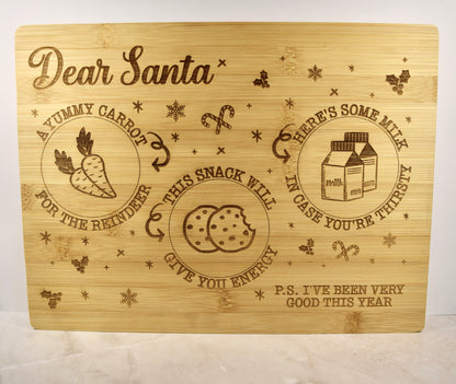 Personalized Christmas Cookie Board