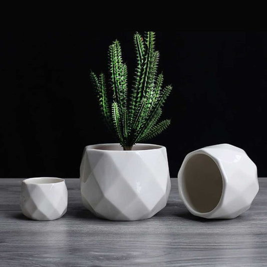 Geo Trio Planters Set