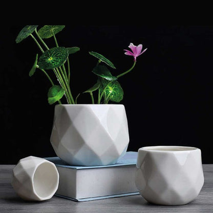 Geo Trio Planters Set