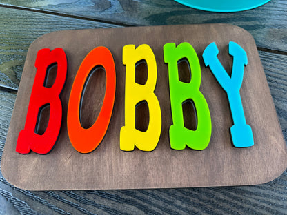 Custom Name Puzzle