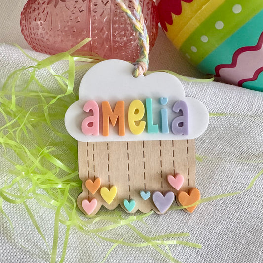 Little Love Rain Cloud Tag
