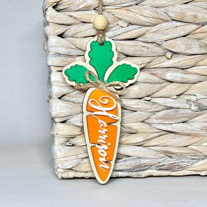 Personalized Carrot Tag