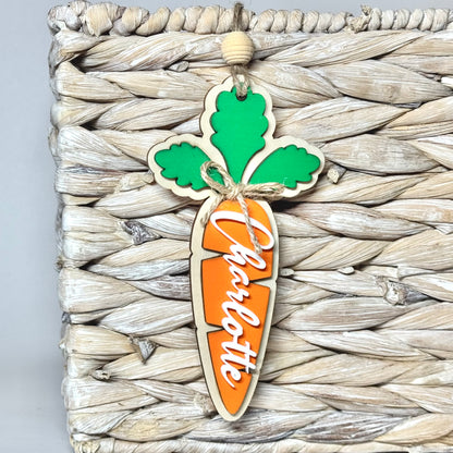 Personalized Carrot Tag