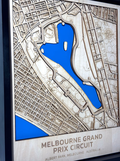 Formula 1 Circuit Maps  *Framed*