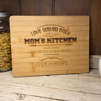 Mom's Kitchen, meaningful handmade piece by 606