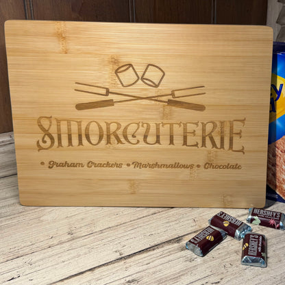 Smorecuterie Board, meaningful handmade piece by 606