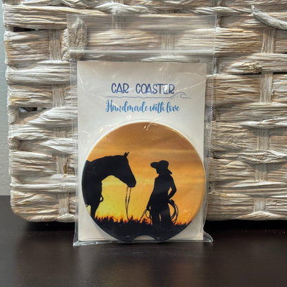 Ceramic Car Coasters