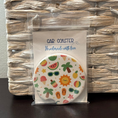 Ceramic Car Coasters