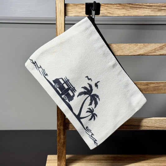 Canvas Cosmetic Bag
