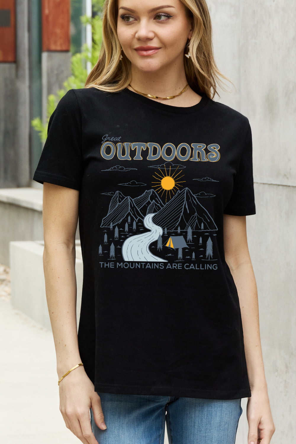 GREAT OUTDOORS Graphic Cotton Tee