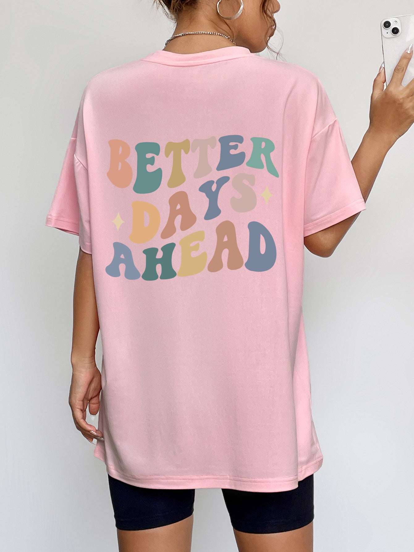 BETTER DAYS AHEAD Back Graphic Tee