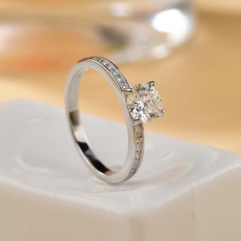 2 Carat Moissanite Ring