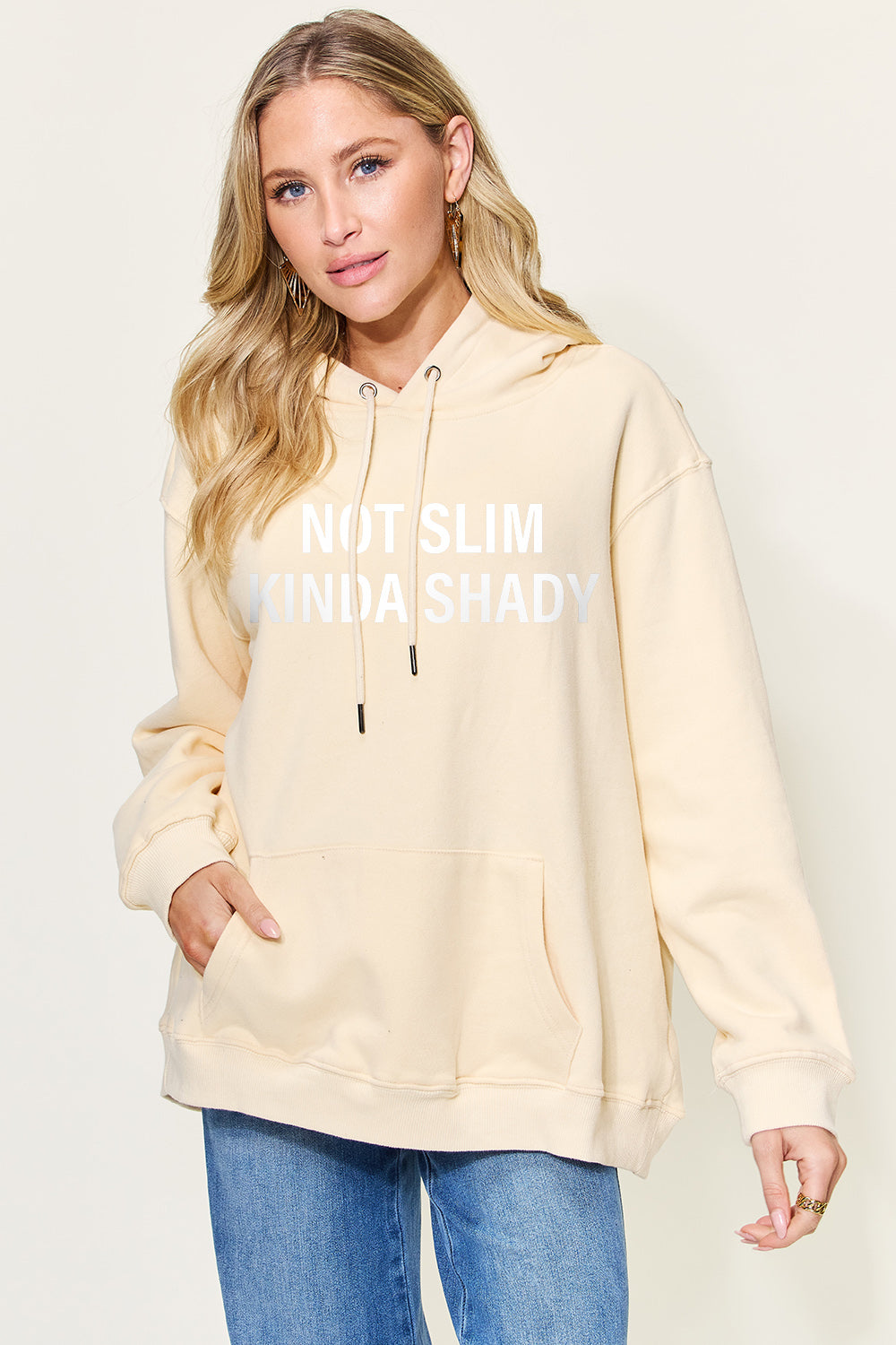 NOT SLIM KINDA SHADY Hoodie