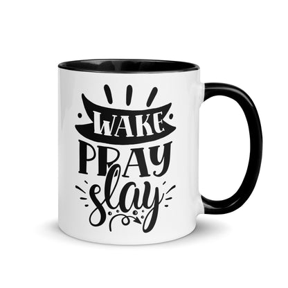 Wake Pray Slay Mug