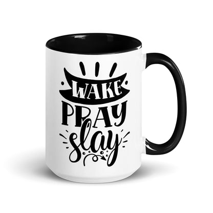 Wake Pray Slay Mug