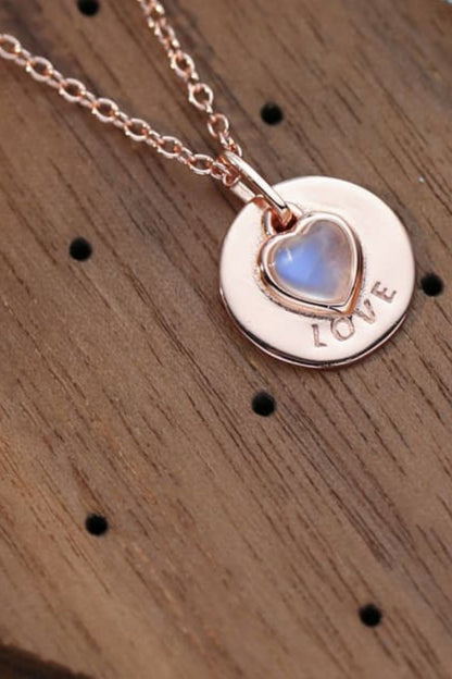 Moonstone Pendant Necklace