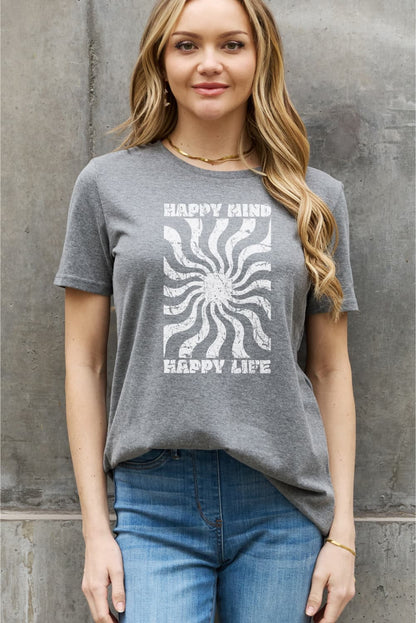 Happy Mind Happy Life Tee