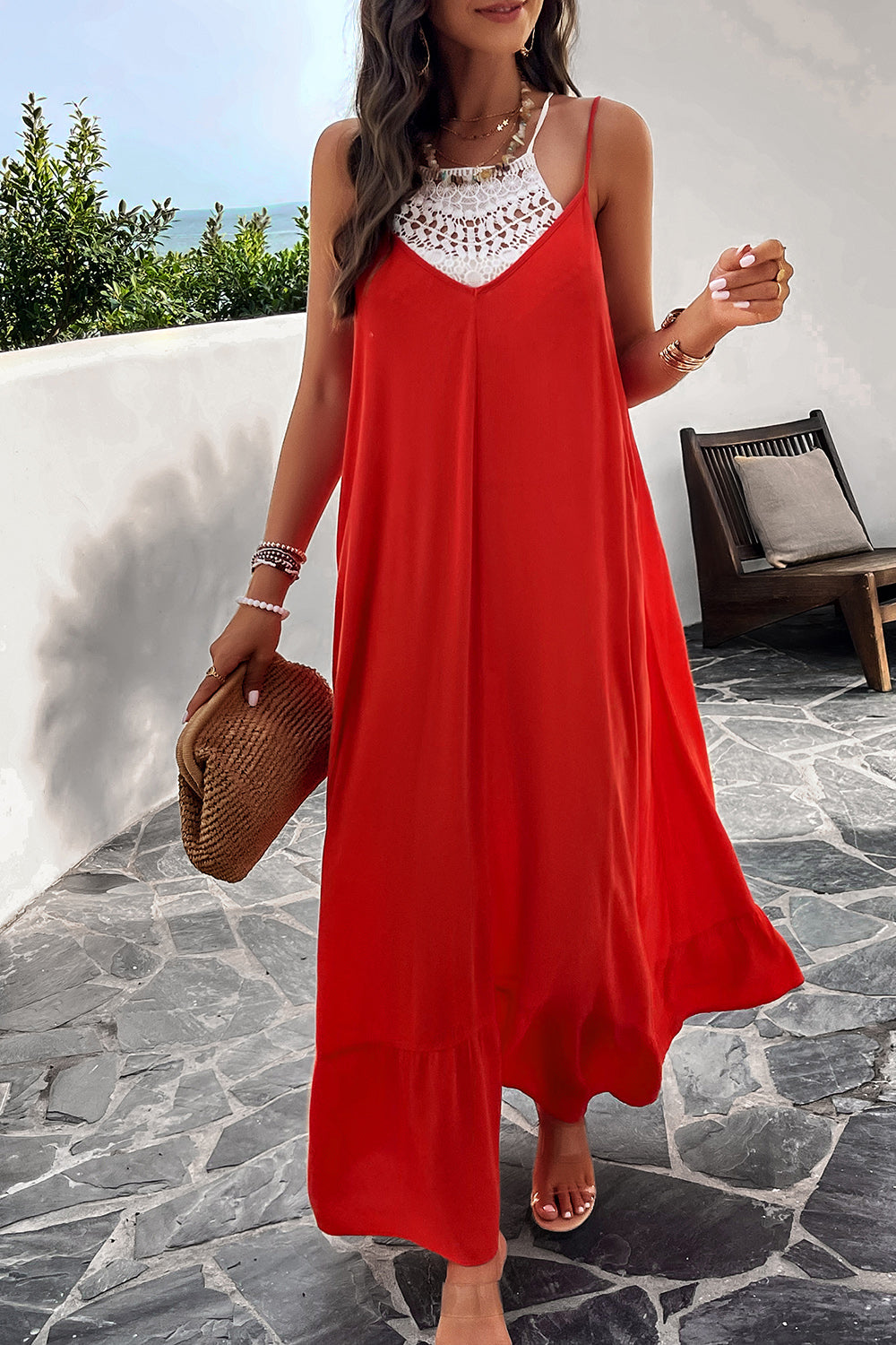 Cami Maxi Dress with Pockets