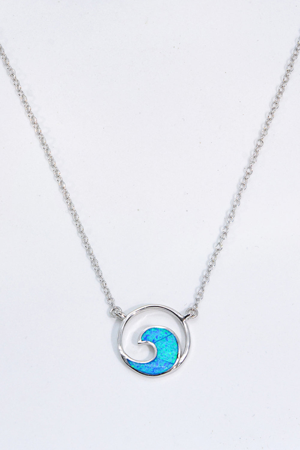 Opal Wave Necklace