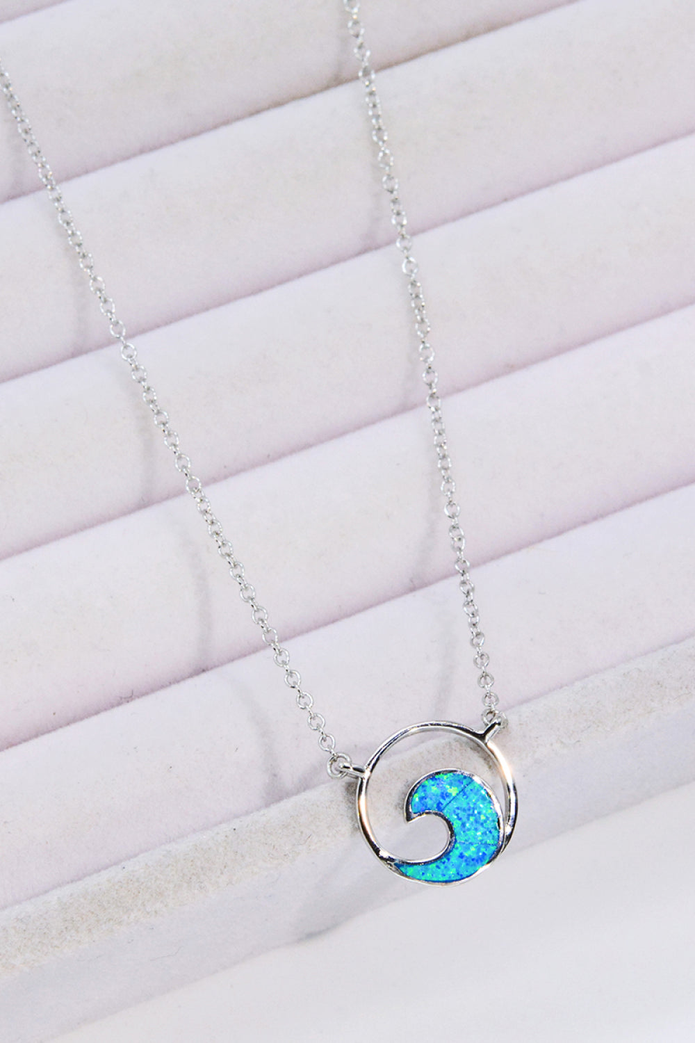 Opal Wave Necklace