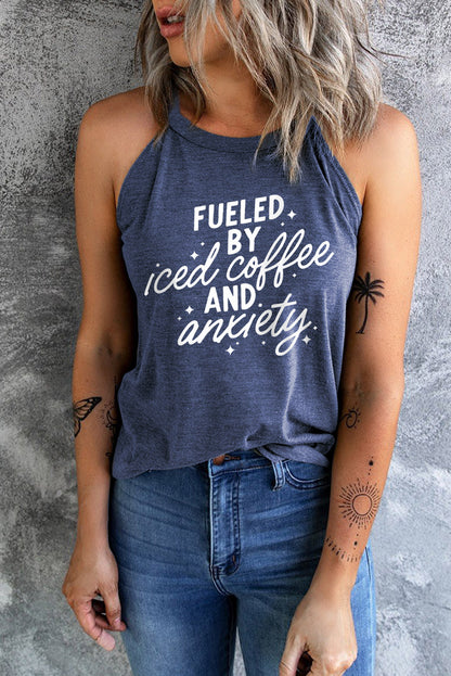 Fueled By Iced Coffee & Anxiety Tank