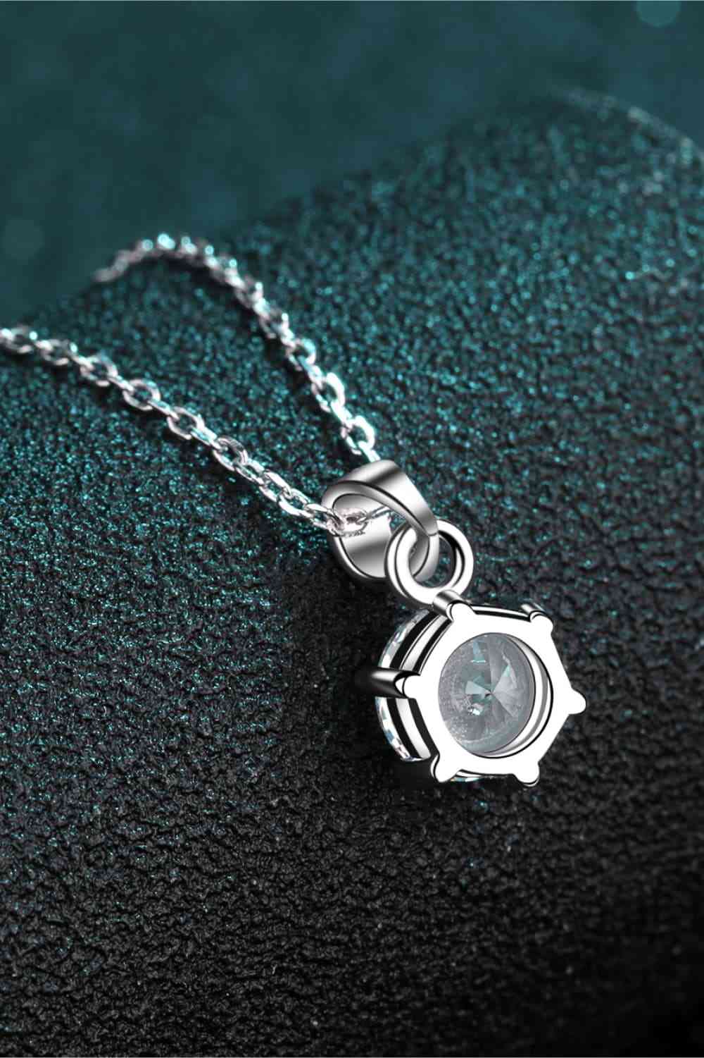 Sparkling Solitaire Pendant