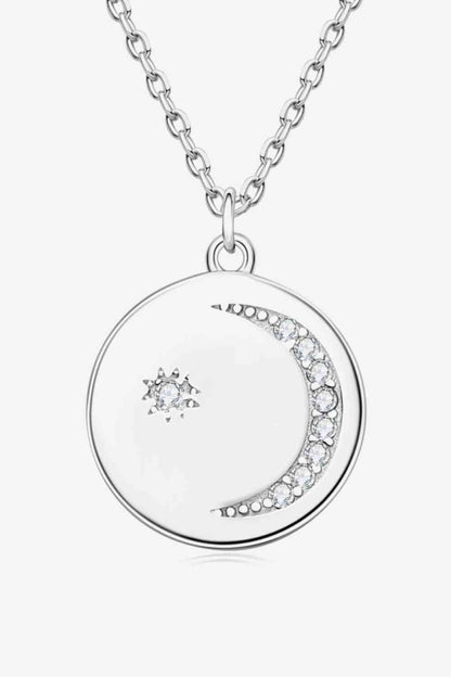 Moon & Stars Pendant Necklace