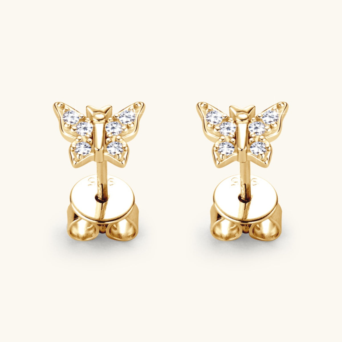 Butterfly Stud Earrings