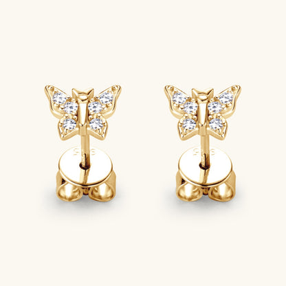 Butterfly Stud Earrings