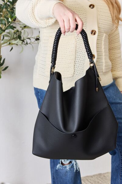 Vegan Leather Minimalist Handbag