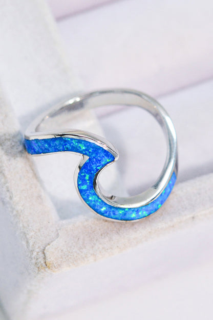 Blue Wave Ring