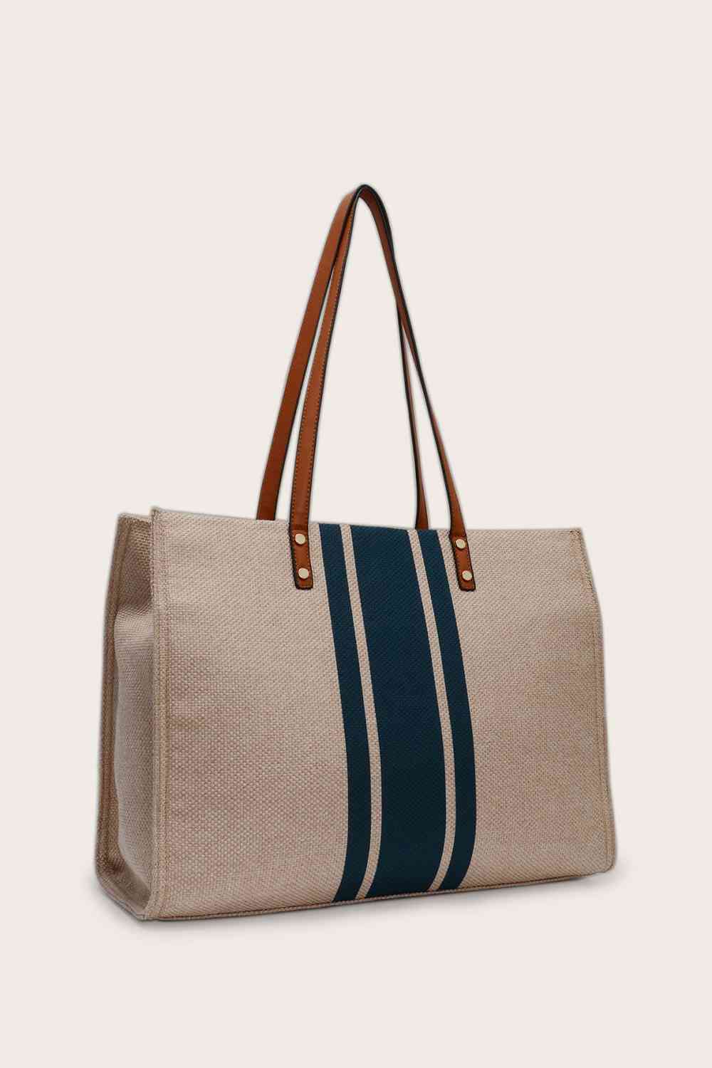 Boss Lady Striped Tote