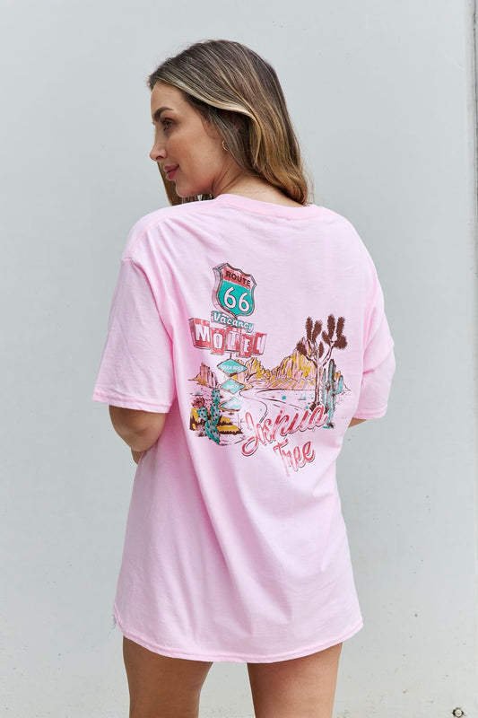 Wish You Were Here Oversized Graphic Tee